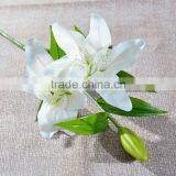 Cheap Artificial Wholesale Silk Flowers Lily Flower Long Stem thumbnail-3