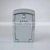 WALL MOUNTED 4 DIGIT COMBINATION KEY SAFE Lock Storage Box High Security Zinc Alloy