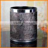 European Creative Cortex Double Household Trash Fashion Retro Patterns Capless Living Room Bedroom Wastebasket / Barrel thumbnail-6