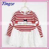 Wholesale Hot Sale New Fashion Frock Long Sleeve Christmas Baby Girl TuTu Dress thumbnail-1