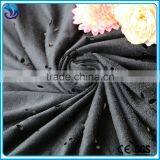 Polyester Spandex Blend Suede Fabric Holes of Laser Punch for Garment
