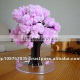 Magic toy artificial cherry blossom trees