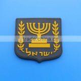 OEM design souvenir menorah soft pvc fridge magnet sticker