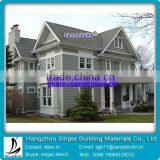 PVC Rain Water Collector and Asphalt Shingle Using for Villa