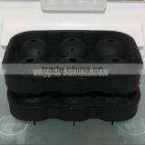 Silicone Round Ice Balls Maker Tray Six Large Sphere Molds Cube Whiskey Cocktails thumbnail-4