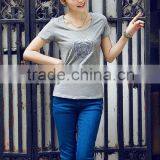 Latest 2013 Sultry Lady's Fashion T-shirt thumbnail-1
