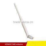 Factory Price Omni Directional 5dbi 433 Mhz Antenna White Color