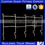 Custom Made Short Bar Shelf Iron Quilt Latest Display Metal Fixtures thumbnail-2