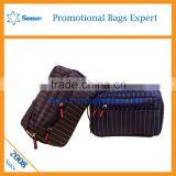 New Design of Plain Cotton Canvas Cosmetic Bag For Travel Makeup Tools