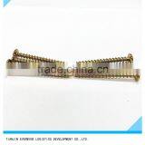 Flat Head Brass Plated Screws Coarse Thread Self Tapping Screws thumbnail-2