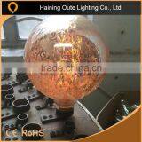 the Texture of the Perfect Show Globe Bulb Leopard Print Glass thumbnail-1