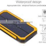 100% Real New Waterproof Solar Charger Bank Battery 10000mAh Power Bank External Battery 30000mah Solar Power Bank thumbnail-1