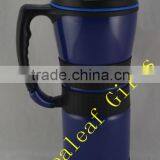 160Z Double Wall Stainless Steel Travel Mug With a Clip on Handle thumbnail-4