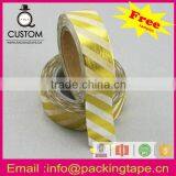 Hot Selling Printing Gold Print Washi Tape thumbnail-5