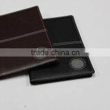 Dongguan Factory Direct Custom High-quality Leather Passport Holder With Multi-function Pocket and Customized Logo thumbnail-2