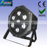 HOT 7*10w 4in1 RGBW/A High Power Quad Color Stage Led Par Light