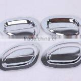 CHROME DOOR HANDLE BOWL COVER FOR RENAULT KWID STD RXE RXL RXT 2015 SUV thumbnail-1