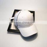 Custom 6 Panel Cotton Black Baseball Hats