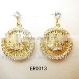Wholesale clip earrings baptism gifts and decoration urban jewelry