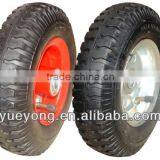 8" Pneumatic Rubber Wheel for Trolley/steel Rim Wheel/ Air Rubber Tire