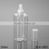 Hot Sale 250ml Square PET Bottle Spray Bottle thumbnail-2