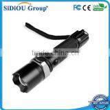 Rechargeable 15 Watt Led Flashlight Waterproof Shockproof Led Aluminum Hunting Flashlight