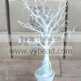 Warm 90CM Crystal Plastic Table Tree Centerpiece