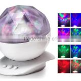 Color Changing Led Night Light Lamp & Realistic Aurora Star Borealis Projector, Perfect for Children and Adults Sleep Aid Light