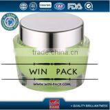 50g Red Color Oval Lotion Bottle, Oval Cream Bottle With Aluminum Cap thumbnail-4