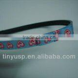 Stock Item in Nov, 2012 Beautiful Hair Band,heart Shape Printing Ribbon thumbnail-1
