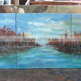 Modern Sea Landscape Canvas Painting thumbnail-4