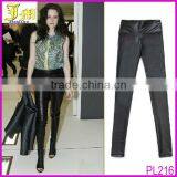 Large Size Hot Womens Girls Sexy Fashion Faux Leather Black Leggings Pencil Pants Trousers Tights thumbnail-1