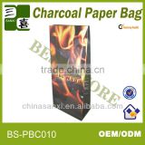 2014 double layers firewood packaging paper bag