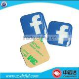 Custom Epoxy Sticker With Ferrite Anti-metal 13.56mhz thumbnail-2