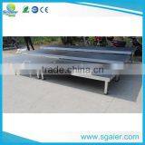18mm Thickness Board Aluminum Seatings With Guardrail Used for Stadium and Church thumbnail-2