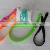 Silicone Long Strap Women Wristwatch thumbnail-1