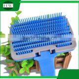 Pet Accessories Tool Automatic Plastic Cat Dog Pet Bath Massage Hair Removal Grooming Slicker Brush Comb thumbnail-2