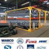 20ft Iso Container Tank for Chemical Liquid, 40 ft Chemical Iso Container Tank for Sulfuric Acid Hydrochloric Acid thumbnail-1
