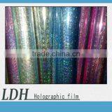 High Transparent PVC/ PET/ OPP Holographic Film With Good Quality thumbnail-1