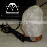 Himalayan Rock Salt USB Tiny WHITE Lamps NATURAL thumbnail-1