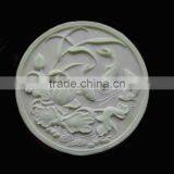 Stone Carving Relief of Flower thumbnail-1