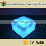 Remote Control PE Plastic Illuminated LED Square Wine Tray/glowing Ice Bucket thumbnail-3