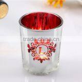 Custom Printing Glass Flower Candle Holder thumbnail-3
