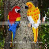 Artificial Resin Hanging Parrot Outdoor Decoration thumbnail-3