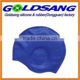 Durable Ear Protected Silicone Ear Swim Cap for Adults thumbnail-3