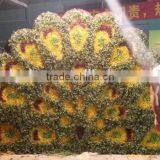 Artificial Plastic Peacock for Decoration Fake Garden Green Sculpture thumbnail-2