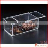 Clear Acrylic Keepsake Box With Sliding Lid thumbnail-1