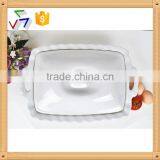 15.5" Square Porcelain Comal With Lid thumbnail-1