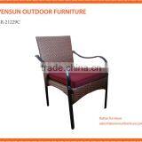 Weatherproof and Fireproof Outdoor Synthetic Rattan Outdoor Dining Chair thumbnail-3