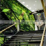 GNW GLW077 Artificial Green Plastic Plants Fake Vertical Garden Living Wall Indoor Landscaping